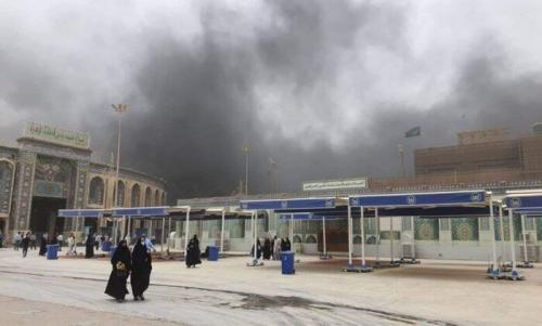 تازه ترین گزارش رسمی درباره آتش سوزی در صحن زینبیه حرم امام حسین ( ع) 