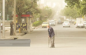  خیزش موقت گرد و خاک در برخی مناطق استان تهران
