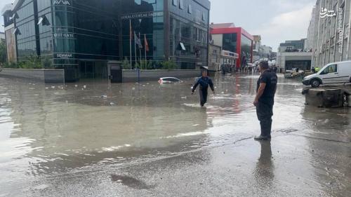  فیلم/ پایتخت ترکیه بعد از بارش‌های سیل‌آسا