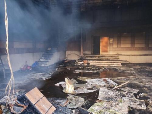  علت اصلی آتش‌سوزی سینمای کاشمر اعلام شد