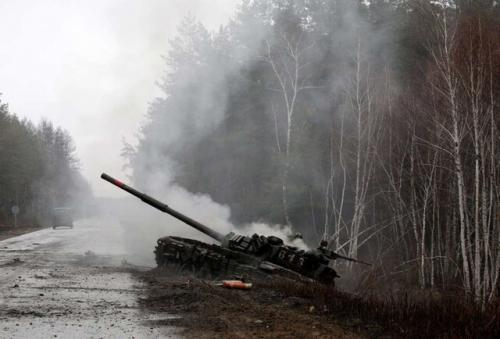 کشته شدن ۵۰۰ نظامی اوکراینی در حمله‌ای در نیکولایف