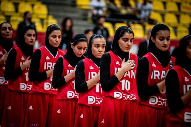  دختران بسکتبال ایران به نیمه نهایی آسیا نرسیدند