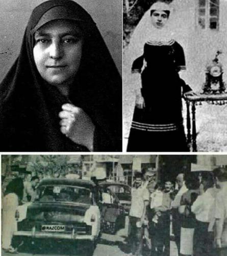 دختر مظفرالدین شاه، بنیان‌گذار تاکسیرانی در ایران 