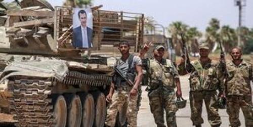 نظامیان سوری به کمک شبه نظامیان کرد رفتند