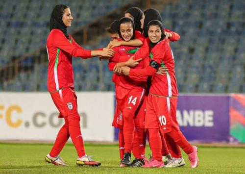  سومین پیروزی متوالی تیم ملی فوتبال زنان ایران در کافا