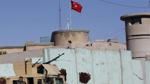 حمله راکتی به پایگاه ترکیه در عراق 