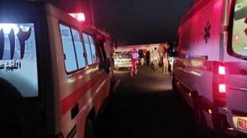  واژگونی اتوبوس در محور ابرکوه - شیراز