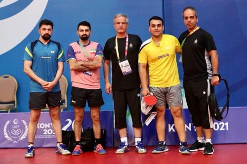 قهرمانی تیم تنیس روی میز ایران در بازی‌های کشورهای اسلامی