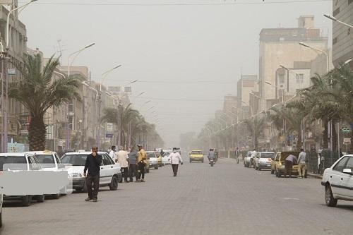 هشدار سطح زرد هواشناسی نسبت به ورود گرد و غبار عراقی 