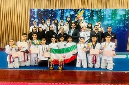  هوگوپوشان نونهال ایران قهرمان آسیا شدند