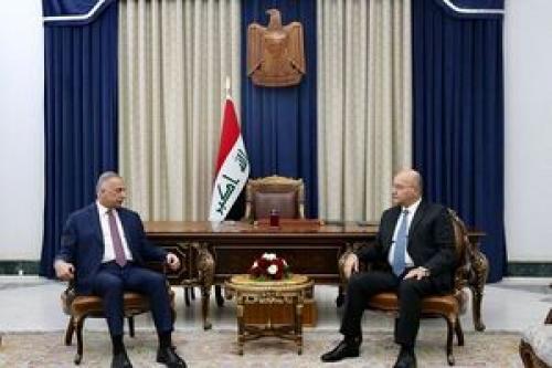  رایزنی برهم صالح و الکاظمی درباره تحولات سیاسی عراق
