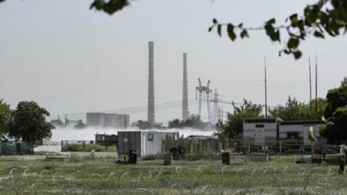  سرنگونی یک پهپاد انتحاری اوکراین در نزدیکی نیروگاه اتمی «زاپروژیا»