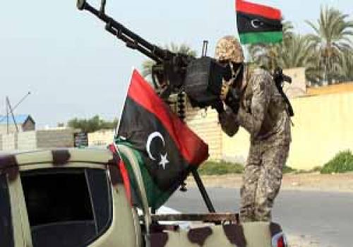 پیشروی ارتش لیبی در غرب بنغازی ضد داعش