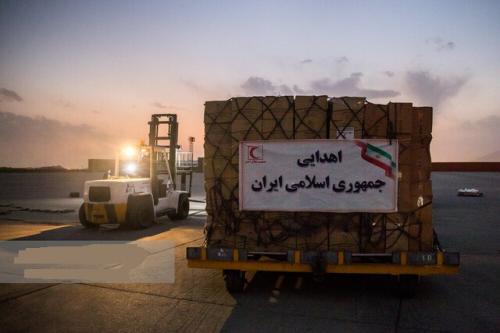  ارسال محموله ۱۰۰ تنی کمک‌های هلال احمر ایران به سیل‌زدگان پاکستان