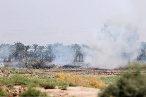  ادامه آتش‌سوزی در بخش عراقی هورالعظیم