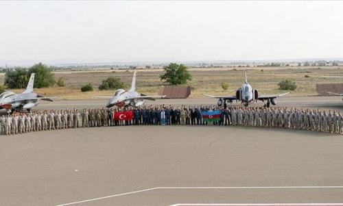  رزمایش مشترک نیروی هوایی ترکیه و جمهوری آذربایجان