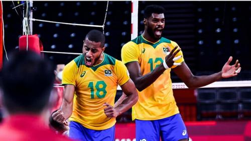  صعود برزیل به جمع چهار تیم برتر مسابقات والیبال قهرمانی جهان