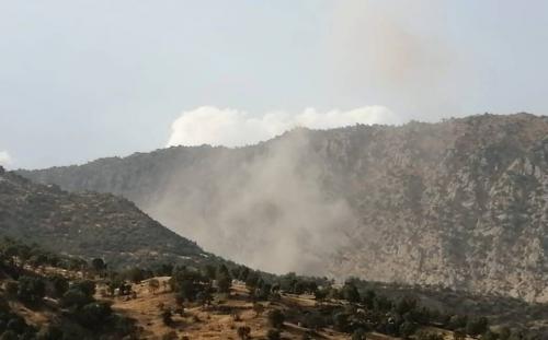 حمله هوایی مجدد ترکیه به دهوک