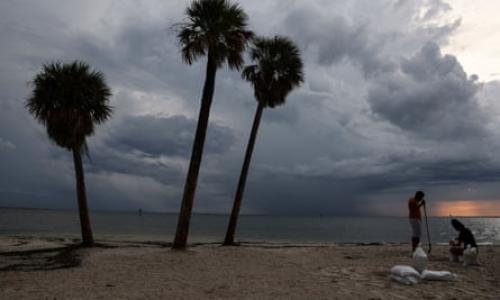  ویدئو / طوفان «یان»؛ بزرگ و خطرناک در مسیر فلوریدا