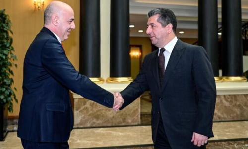 رایزنی بارزانی و سفیر ترکیه پیرامون بن بست سیاسی در عراق