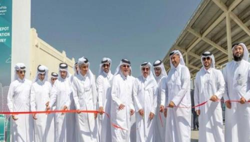 قطر بزرگترین انبار اتوبوس برقی جهان را افتتاح کرد