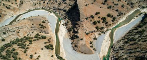  خشکی تدریجی رودخانه بازفت 