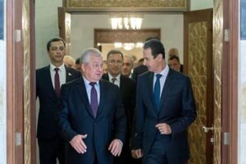  دیدار فرستاده ویژه پوتین با بشار اسد