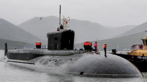 رونمایی از زیردریایی هسته‌ای جدید روسیه