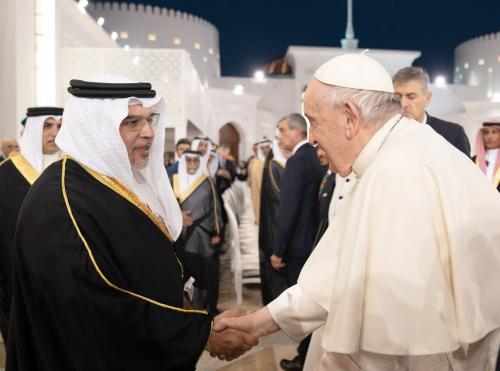 پاپ به ولیعهد بحرین چه گفت؟