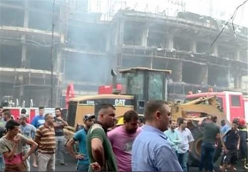  انفجار مجدد در منطقه الکراده بغداد 