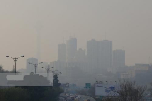 وضعیت هوای تهران در چهارمین روز آلودگی «قرمز» شد