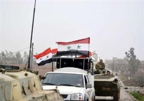  اعزام ارتش سوریه به خطوط درگیری در این کشور