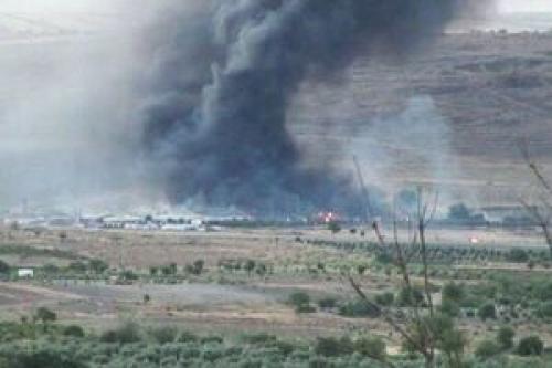 فرار ساکنان حومه شمالی حسکه زیر حملات ارتش ترکیه