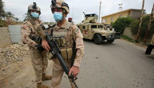 کشته و مجروح شدن ۶ نیروی ارتش عراق طی انفجار در بغداد