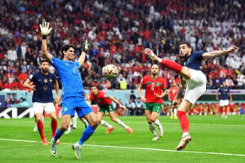 پایان ماجراجویی غول کشِ نترس!/ فرانسه با شکست مراکش حریف آرژانتین در فینال شد
