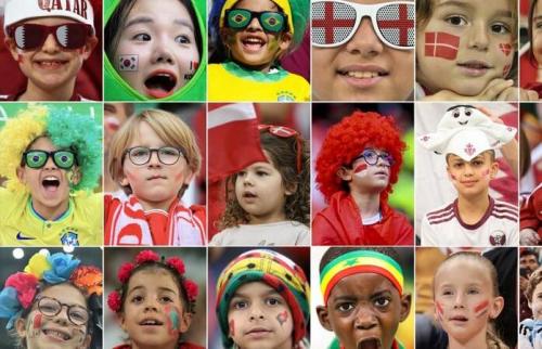 عکس/ کودکان در جام جهانی ۲۰۲۲