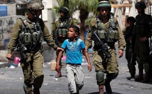  فیلم/ صحنه‌از بازداشت کودکان فلسطینی