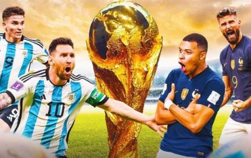  پخش زنده بازی آرژانتین - فرانسه (فینال جام جهانی) +فیلم