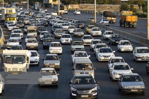 ترافیک نیمه سنگین در ۶ جاده کشور