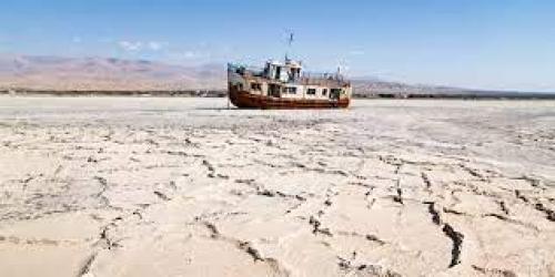 تلخ‌ترین عکس از دریاچه ارومیه