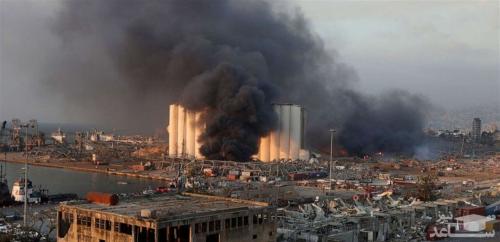  فیلم/ انفجار مهیب در انبار ذخیره‌سازی گاز