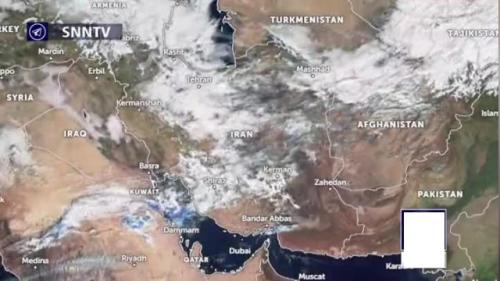  تصاویر ماهواره‌ای از شرایط جوی کشور