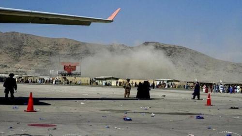 انفجار نزدیک فرودگاه کابل