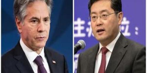  گفتگوی تلفنی بلینکن با وزیر خارجه چین