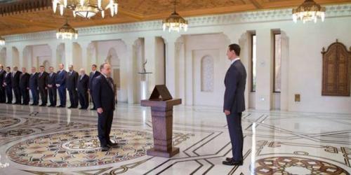 کابینه جدید سوریه سوگند یاد کرد