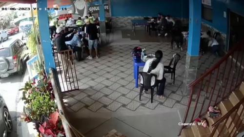  دزدی مسلحانه در رستوران مکزیک + فیلم