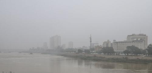 هوای امروز سه شهر خوزستان، ناسالم
