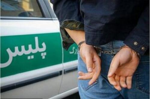 دستگیری عامل تیراندازی توسط پلیس