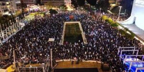 تظاهرات گسترده علیه نتانیاهو در تل‌آویو و حیفا 