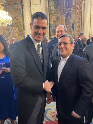 رایزنی سفیر ایران با مقامات اسپانیا در حاشیه مراسم سال‌نو سلطنتی
